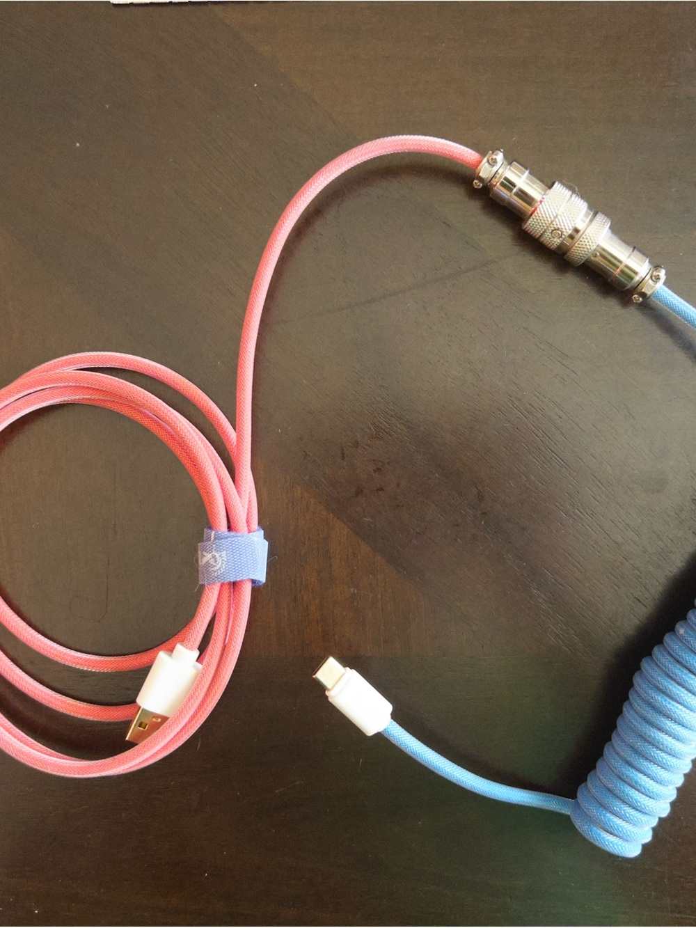 Ducky Coiled / aviator Keyboard Cable